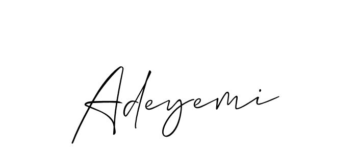 Best and Professional Signature Style for Adeyemi. Allison_Script Best Signature Style Collection. Adeyemi signature style 2 images and pictures png