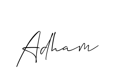 This is the best signature style for the Adham name. Also you like these signature font (Allison_Script). Mix name signature. Adham signature style 2 images and pictures png
