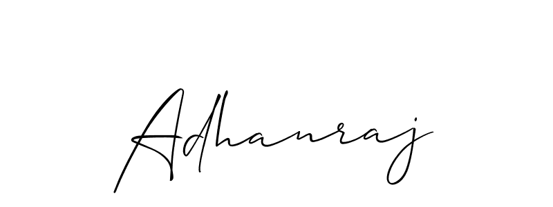 Best and Professional Signature Style for Adhanraj. Allison_Script Best Signature Style Collection. Adhanraj signature style 2 images and pictures png