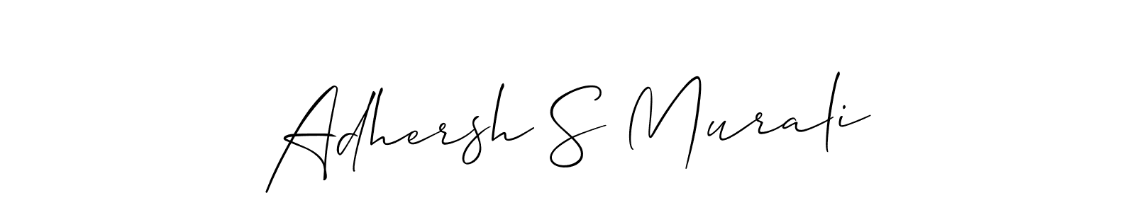Check out images of Autograph of Adhersh S Murali name. Actor Adhersh S Murali Signature Style. Allison_Script is a professional sign style online. Adhersh S Murali signature style 2 images and pictures png