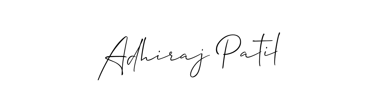 It looks lik you need a new signature style for name Adhiraj Patil. Design unique handwritten (Allison_Script) signature with our free signature maker in just a few clicks. Adhiraj Patil signature style 2 images and pictures png