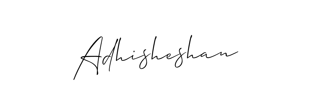 You should practise on your own different ways (Allison_Script) to write your name (Adhisheshan) in signature. don't let someone else do it for you. Adhisheshan signature style 2 images and pictures png