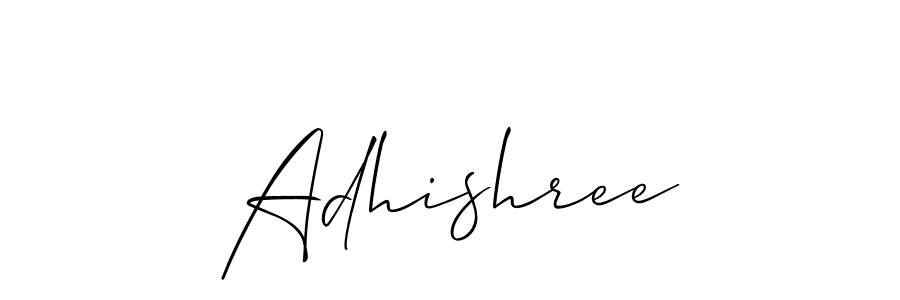 It looks lik you need a new signature style for name Adhishree. Design unique handwritten (Allison_Script) signature with our free signature maker in just a few clicks. Adhishree signature style 2 images and pictures png