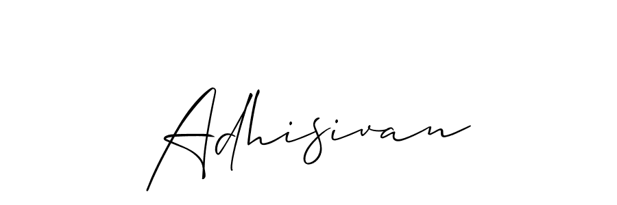 It looks lik you need a new signature style for name Adhisivan. Design unique handwritten (Allison_Script) signature with our free signature maker in just a few clicks. Adhisivan signature style 2 images and pictures png