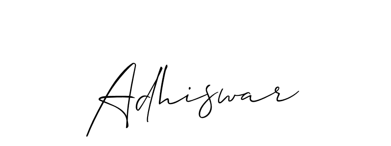 How to Draw Adhiswar signature style? Allison_Script is a latest design signature styles for name Adhiswar. Adhiswar signature style 2 images and pictures png