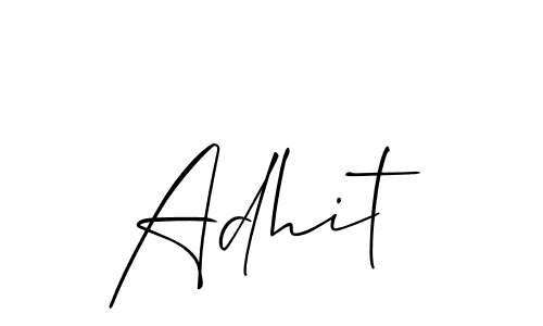 Make a beautiful signature design for name Adhit. Use this online signature maker to create a handwritten signature for free. Adhit signature style 2 images and pictures png