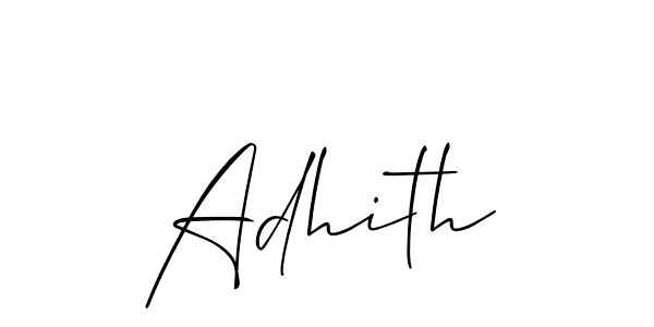 You should practise on your own different ways (Allison_Script) to write your name (Adhith) in signature. don't let someone else do it for you. Adhith signature style 2 images and pictures png