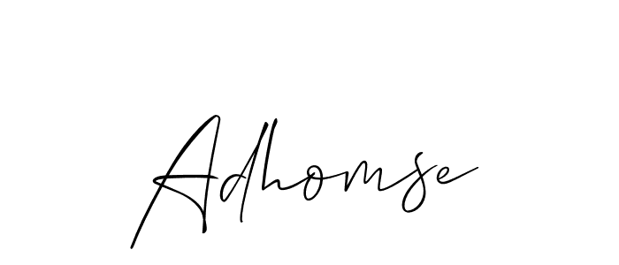 Make a beautiful signature design for name Adhomse. Use this online signature maker to create a handwritten signature for free. Adhomse signature style 2 images and pictures png