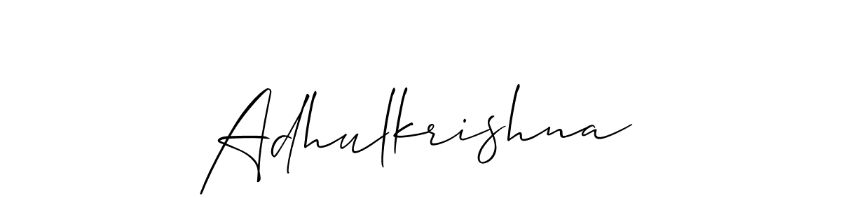 Best and Professional Signature Style for Adhulkrishna. Allison_Script Best Signature Style Collection. Adhulkrishna signature style 2 images and pictures png