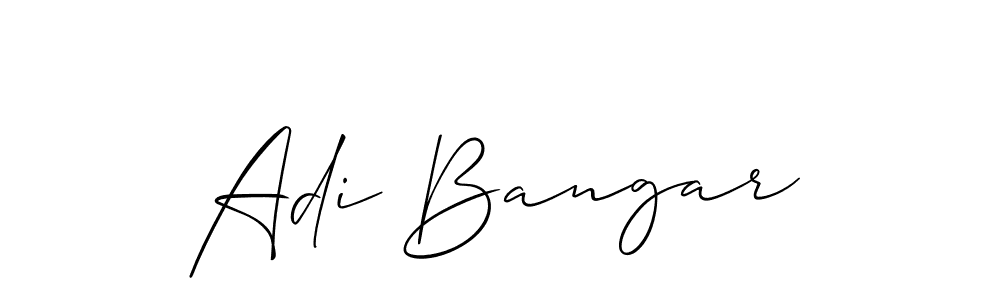 Here are the top 10 professional signature styles for the name Adi Bangar. These are the best autograph styles you can use for your name. Adi Bangar signature style 2 images and pictures png