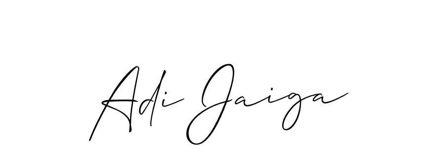 This is the best signature style for the Adi Jaiga name. Also you like these signature font (Allison_Script). Mix name signature. Adi Jaiga signature style 2 images and pictures png