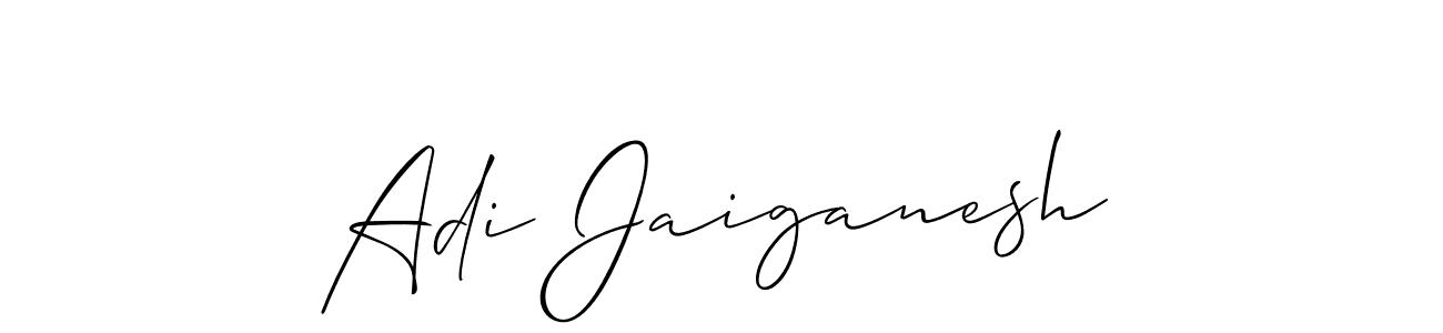 Once you've used our free online signature maker to create your best signature Allison_Script style, it's time to enjoy all of the benefits that Adi Jaiganesh name signing documents. Adi Jaiganesh signature style 2 images and pictures png