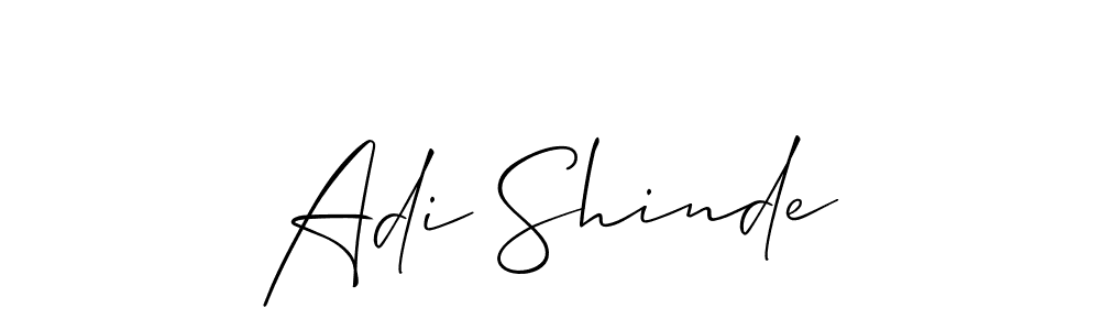 It looks lik you need a new signature style for name Adi Shinde. Design unique handwritten (Allison_Script) signature with our free signature maker in just a few clicks. Adi Shinde signature style 2 images and pictures png