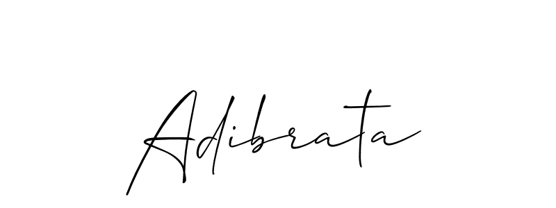 Similarly Allison_Script is the best handwritten signature design. Signature creator online .You can use it as an online autograph creator for name Adibrata. Adibrata signature style 2 images and pictures png