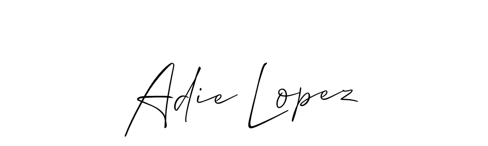 See photos of Adie Lopez official signature by Spectra . Check more albums & portfolios. Read reviews & check more about Allison_Script font. Adie Lopez signature style 2 images and pictures png