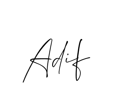 Once you've used our free online signature maker to create your best signature Allison_Script style, it's time to enjoy all of the benefits that Adif name signing documents. Adif signature style 2 images and pictures png