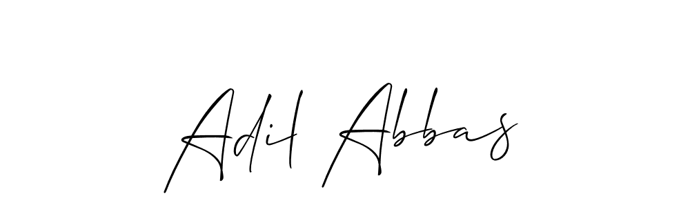 Make a beautiful signature design for name Adil Abbas. Use this online signature maker to create a handwritten signature for free. Adil Abbas signature style 2 images and pictures png