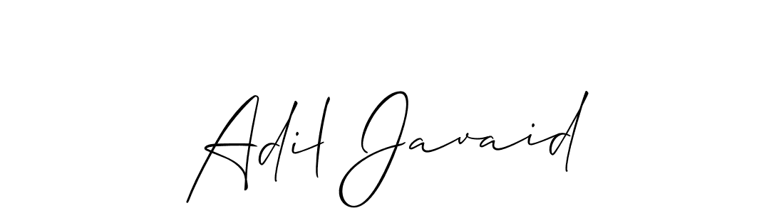 This is the best signature style for the Adil Javaid name. Also you like these signature font (Allison_Script). Mix name signature. Adil Javaid signature style 2 images and pictures png