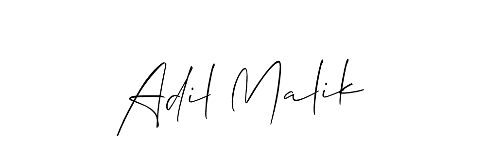 Make a short Adil Malik signature style. Manage your documents anywhere anytime using Allison_Script. Create and add eSignatures, submit forms, share and send files easily. Adil Malik signature style 2 images and pictures png