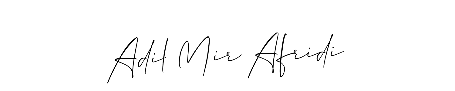 You should practise on your own different ways (Allison_Script) to write your name (Adil Mir Afridi) in signature. don't let someone else do it for you. Adil Mir Afridi signature style 2 images and pictures png