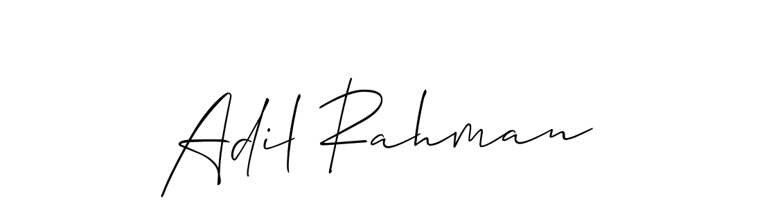 if you are searching for the best signature style for your name Adil Rahman. so please give up your signature search. here we have designed multiple signature styles  using Allison_Script. Adil Rahman signature style 2 images and pictures png