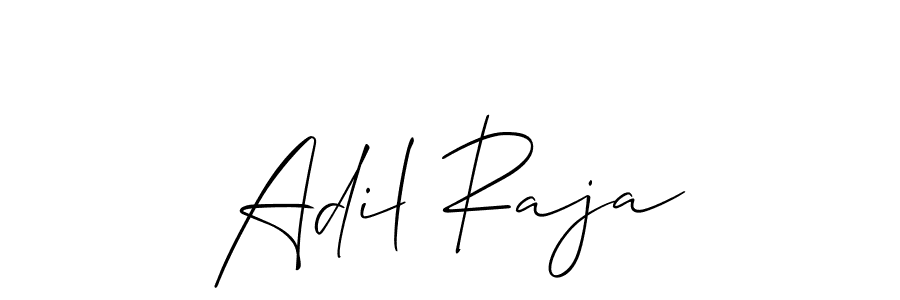 Also You can easily find your signature by using the search form. We will create Adil Raja name handwritten signature images for you free of cost using Allison_Script sign style. Adil Raja signature style 2 images and pictures png