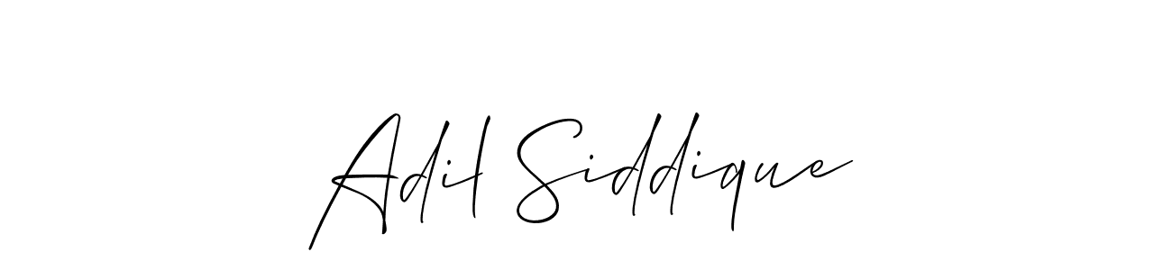 This is the best signature style for the Adil Siddique name. Also you like these signature font (Allison_Script). Mix name signature. Adil Siddique signature style 2 images and pictures png