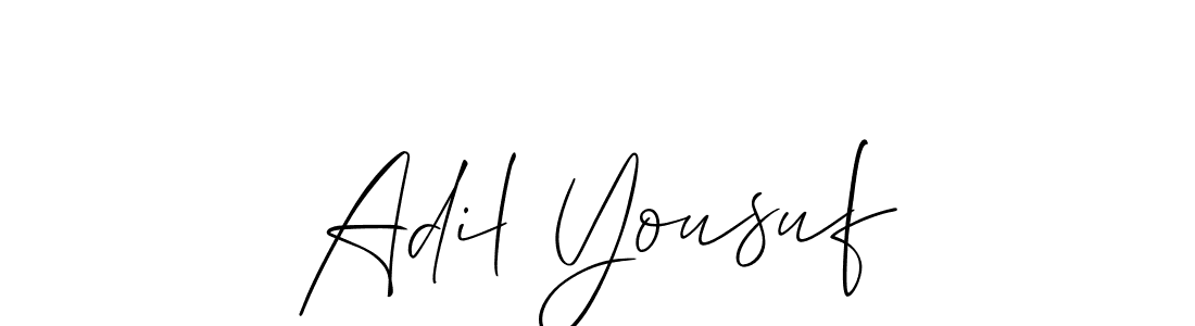 Once you've used our free online signature maker to create your best signature Allison_Script style, it's time to enjoy all of the benefits that Adil Yousuf name signing documents. Adil Yousuf signature style 2 images and pictures png
