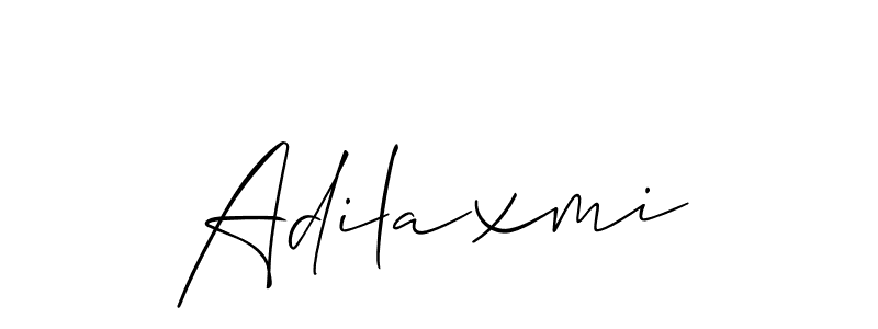 Make a short Adilaxmi signature style. Manage your documents anywhere anytime using Allison_Script. Create and add eSignatures, submit forms, share and send files easily. Adilaxmi signature style 2 images and pictures png