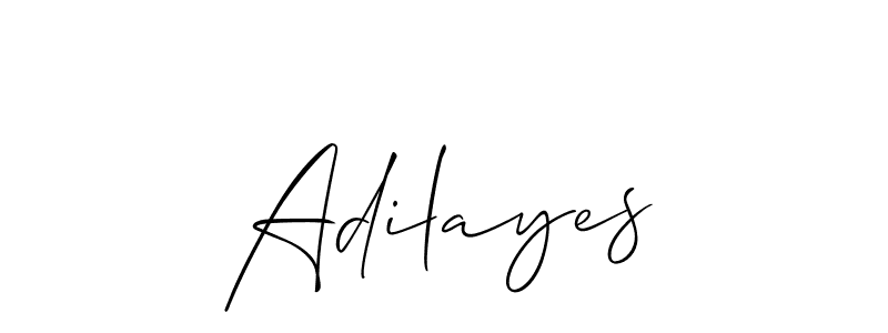 Adilayes stylish signature style. Best Handwritten Sign (Allison_Script) for my name. Handwritten Signature Collection Ideas for my name Adilayes. Adilayes signature style 2 images and pictures png