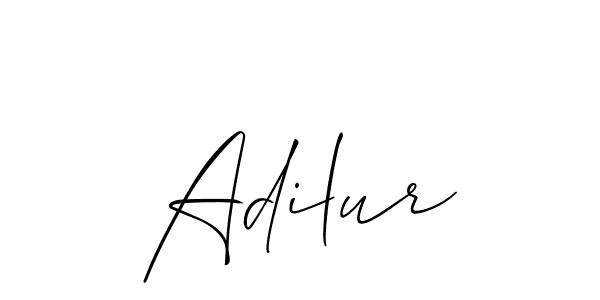 You can use this online signature creator to create a handwritten signature for the name Adilur. This is the best online autograph maker. Adilur signature style 2 images and pictures png