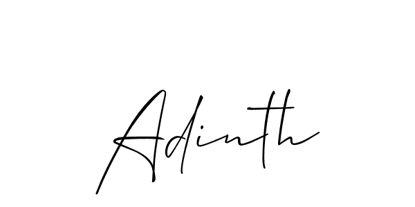 Here are the top 10 professional signature styles for the name Adinth. These are the best autograph styles you can use for your name. Adinth signature style 2 images and pictures png