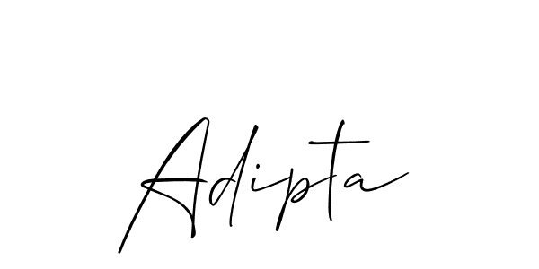 See photos of Adipta official signature by Spectra . Check more albums & portfolios. Read reviews & check more about Allison_Script font. Adipta signature style 2 images and pictures png