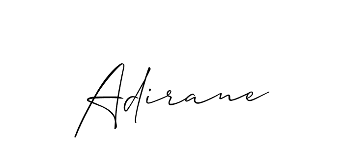 You should practise on your own different ways (Allison_Script) to write your name (Adirane) in signature. don't let someone else do it for you. Adirane signature style 2 images and pictures png