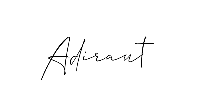 Best and Professional Signature Style for Adiraut. Allison_Script Best Signature Style Collection. Adiraut signature style 2 images and pictures png