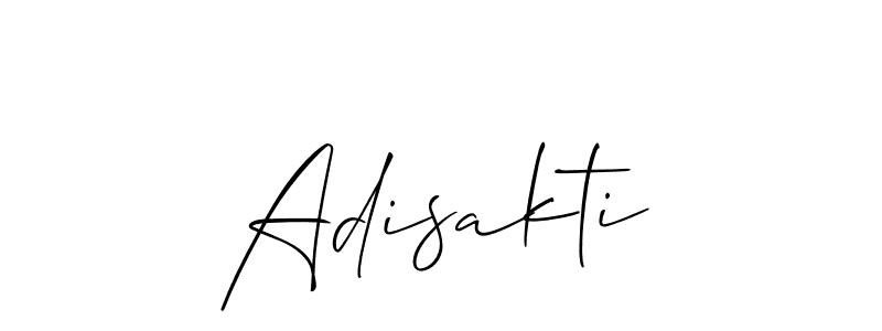 It looks lik you need a new signature style for name Adisakti. Design unique handwritten (Allison_Script) signature with our free signature maker in just a few clicks. Adisakti signature style 2 images and pictures png