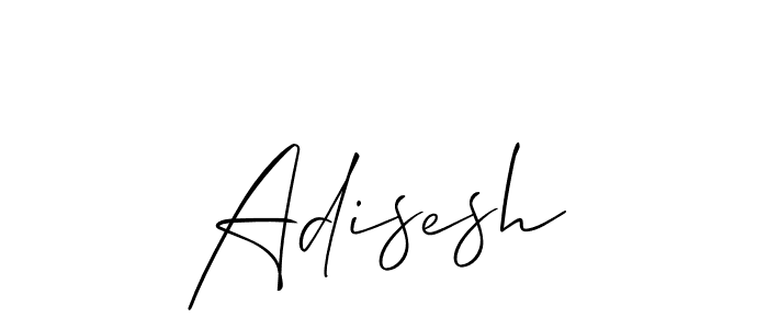 You can use this online signature creator to create a handwritten signature for the name Adisesh. This is the best online autograph maker. Adisesh signature style 2 images and pictures png