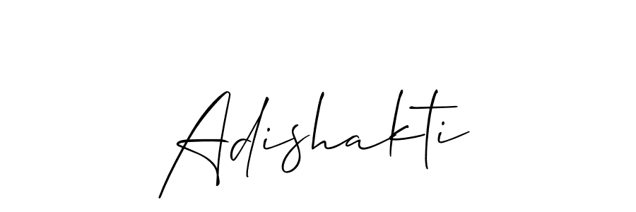 It looks lik you need a new signature style for name Adishakti. Design unique handwritten (Allison_Script) signature with our free signature maker in just a few clicks. Adishakti signature style 2 images and pictures png