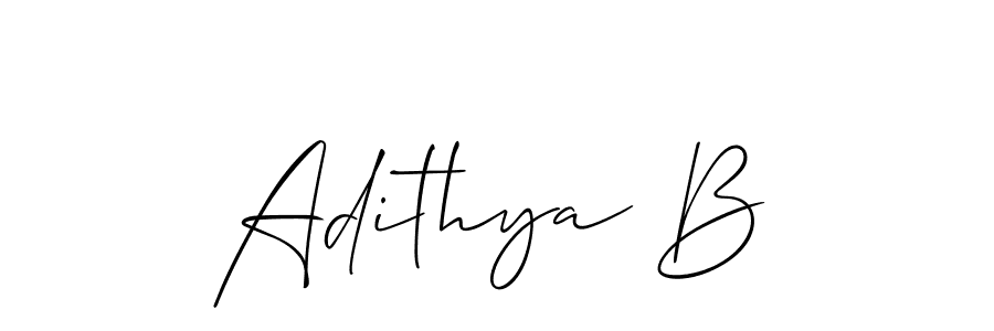 Make a beautiful signature design for name Adithya B. Use this online signature maker to create a handwritten signature for free. Adithya B signature style 2 images and pictures png