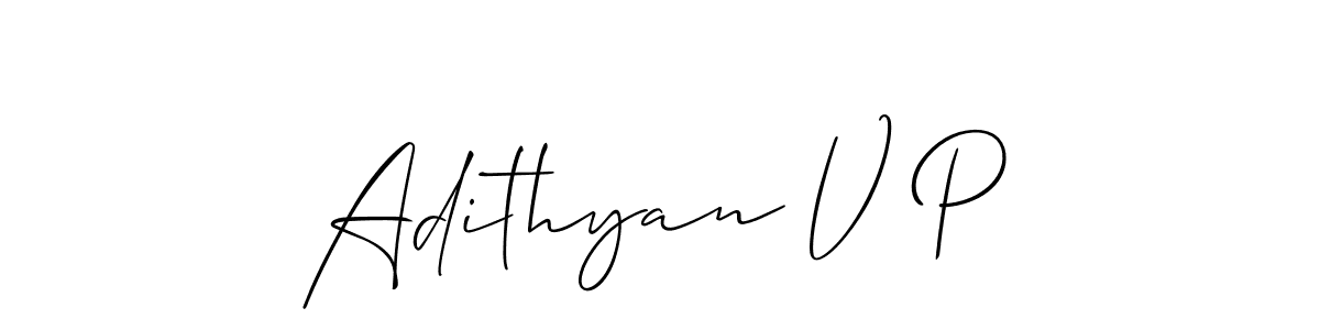 Check out images of Autograph of Adithyan V P name. Actor Adithyan V P Signature Style. Allison_Script is a professional sign style online. Adithyan V P signature style 2 images and pictures png