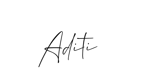 Make a beautiful signature design for name Aditi . Use this online signature maker to create a handwritten signature for free. Aditi  signature style 2 images and pictures png