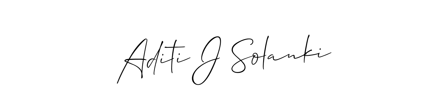 Check out images of Autograph of Aditi J Solanki name. Actor Aditi J Solanki Signature Style. Allison_Script is a professional sign style online. Aditi J Solanki signature style 2 images and pictures png