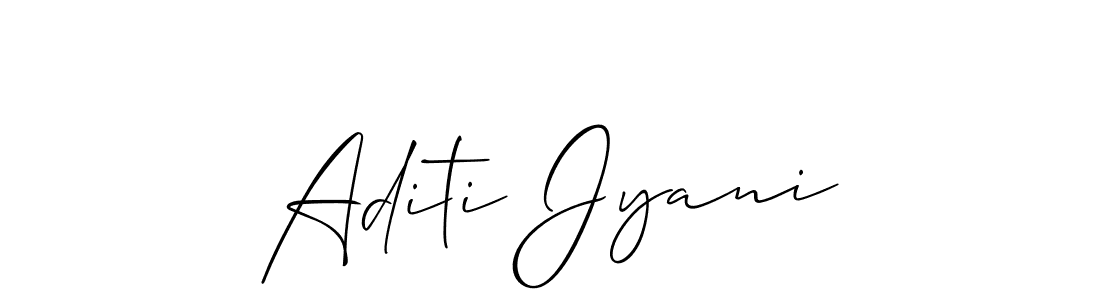 This is the best signature style for the Aditi Jyani name. Also you like these signature font (Allison_Script). Mix name signature. Aditi Jyani signature style 2 images and pictures png