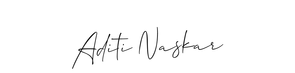 Once you've used our free online signature maker to create your best signature Allison_Script style, it's time to enjoy all of the benefits that Aditi Naskar name signing documents. Aditi Naskar signature style 2 images and pictures png