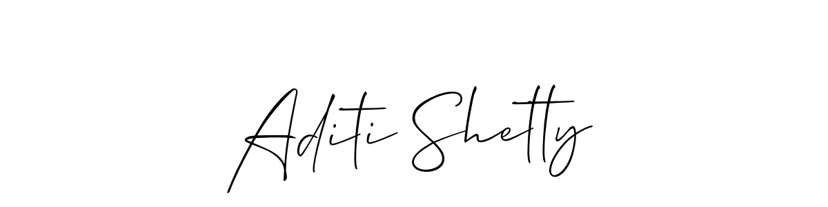 Make a beautiful signature design for name Aditi Shetty. Use this online signature maker to create a handwritten signature for free. Aditi Shetty signature style 2 images and pictures png