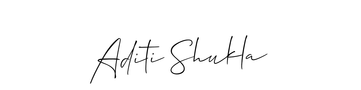 This is the best signature style for the Aditi Shukla name. Also you like these signature font (Allison_Script). Mix name signature. Aditi Shukla signature style 2 images and pictures png