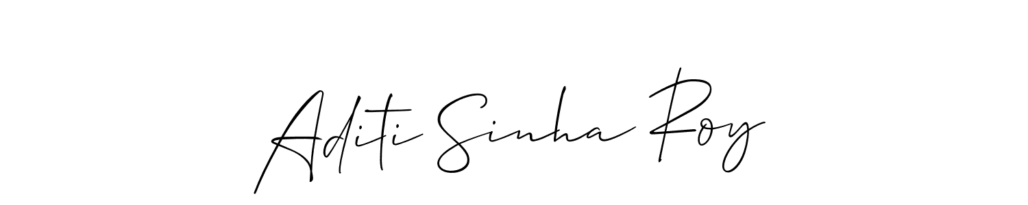 Check out images of Autograph of Aditi Sinha Roy name. Actor Aditi Sinha Roy Signature Style. Allison_Script is a professional sign style online. Aditi Sinha Roy signature style 2 images and pictures png