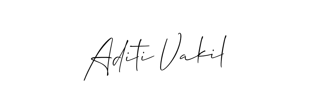 You can use this online signature creator to create a handwritten signature for the name Aditi Vakil. This is the best online autograph maker. Aditi Vakil signature style 2 images and pictures png