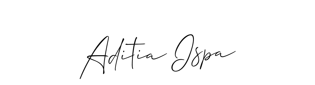 if you are searching for the best signature style for your name Aditia Ispa. so please give up your signature search. here we have designed multiple signature styles  using Allison_Script. Aditia Ispa signature style 2 images and pictures png