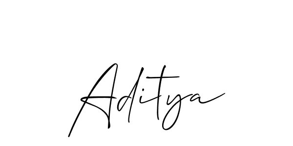 Similarly Allison_Script is the best handwritten signature design. Signature creator online .You can use it as an online autograph creator for name Aditya. Aditya signature style 2 images and pictures png